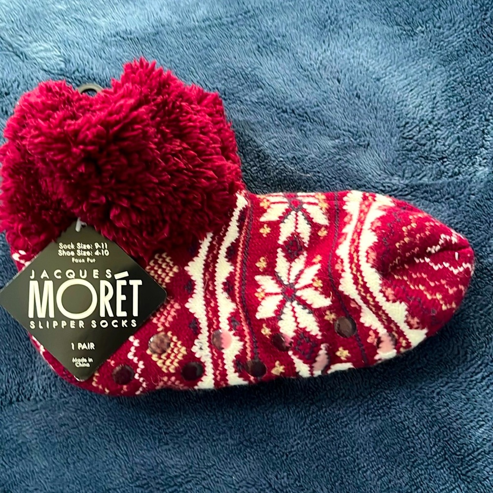 Toasty warm slipper socks